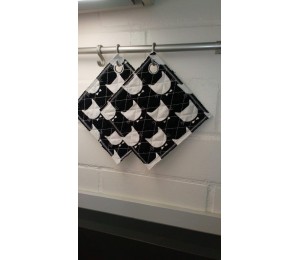 Stickserie ITH - Putztücher Putzlappen